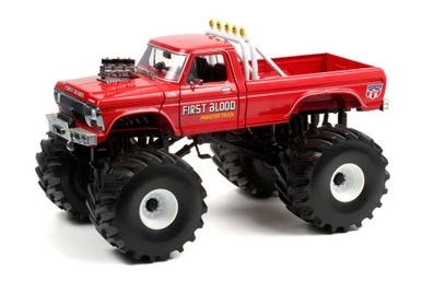 First Blood 1978 Ford F-250 Monster Truck, Red - Greenlight 13608 - 1/18 Diecast Car 3 First Blood 1978 Ford F-250 Monster Truck, Red - Greenlight 13608 - 1/18 Diecast Car