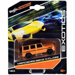 ModelToyCars Mercedes Benz G-Class, Orange Metallic - Maisto 15494-20D - 1/64 Scale Diecast Model Toy Car