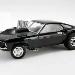 1969 Ford Mustang Gasser Show Stopper, Triple Gloss Black - GMP 18932B - 1/18 Scale Diecast Car