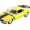 1970 Ford Mustang Boss 302 Hard Top, Yellow - Welly 22088WYL - 1/24 Scale Diecast Model Toy Car -Cars Sales 22088WYL 1970 Ford Mustang Boss 302 124 1 AZ 73286.1610380923.386.513