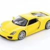 Porsche 918 Spyder, Yellow - Welly 24055HWYL - 1/24 Scale Diecast Model Toy Car -Cars Sales 24055HWYL WLY Porsche 918 Spyder Hardtop 124 1 84348.1662133296.386.513