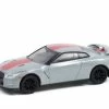 2016 Nissan GT-R (R35), Pearl White And Red - Greenlight 28080D/48 - 1/64 Scale Diecast Car -Cars Sales 28080D 48 GL Anniversary Collection S13 164 1 53370.1639609957.386.513