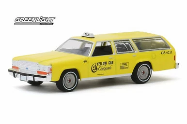 1988 Ford Crown Victoria Wagon Taxi Cab, Yellow - Greenlight 30122/48 - 1/64 Scale Diecast Car 3 1988 Ford Crown Victoria Wagon Taxi Cab, Yellow - Greenlight 30122/48 - 1/64 Scale Diecast Car