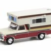 1974 Ford F-250 Camper Special W/ Large Camper, Red - Greenlight 30287 1/64 Scale Diecast Car -Cars Sales 30287 48 GL 1974 Ford F 250 Camper Special w Large Camper 164 1 16531.1652393242.386.513