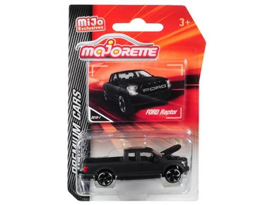 2019 Ford Raptor F-150, Matte Black - Majorette 3052MJ - 1/64 Scale Diecast Model Toy Car 3 2019 Ford Raptor F-150, Matte Black - Majorette 3052MJ - 1/64 Scale Diecast Model Toy Car