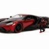 Jada Toys 2007 Ford GT With Miles Morales Spider Man Figure,and - 31190/4 - 1/24 Scale Diecast Model Toy Car -Cars Sales 31190 4 JADA Marvel 2017 Ford GT w Miles Morales Fig 124 1 AZ th 23926.1596665327.386.513