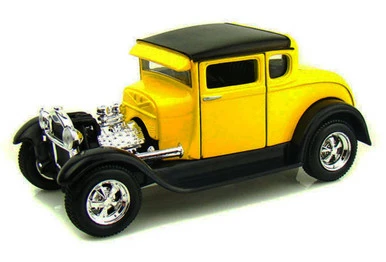1929 Ford Model A, Yellow - Maisto 31201 - 1/24 Scale Diecast Model Toy Car 3 1929 Ford Model A, Yellow - Maisto 31201 - 1/24 Scale Diecast Model Toy Car