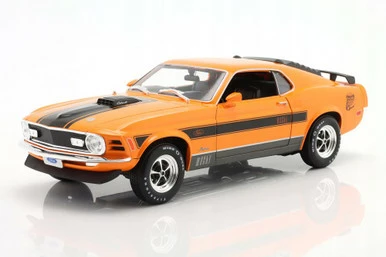 1970 Ford Mustang Mach 1 428, Orange - Maisto 31453OR - 1/18 Scale Diecast Model Toy Car 3 1970 Ford Mustang Mach 1 428, Orange - Maisto 31453OR - 1/18 Scale Diecast Model Toy Car