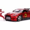 2009 Nissan GT-R (R35) W/Power Rangers Figure - Jada Toys 31908 - 1/24 Scale Diecast Car 2 2009 Nissan GT-R (R35) W/Power Rangers Figure - Jada Toys 31908 - 1/24 Scale Diecast Car -Cars Sales 31908 JADA HWR 2009 Nissan GT R w Red Ranger 124 1 68755.1601046495.386.513