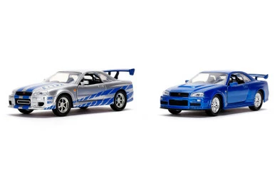 Jada Toys Brian's Nissan Skyline GT-R , Fast & Furious - Toys 31980 - 1/32 Scale Diecast Model Toy Car 3 Jada Toys Brian's Nissan Skyline GT-R , Fast & Furious - Toys 31980 - 1/32 Scale Diecast Model Toy Car