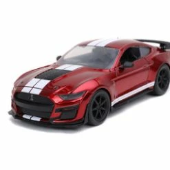 ModelToyCars 2020 Ford Mustang Shelby GT500, Red - Jada Toys 53003-W162GT - 1/24 Scale Diecast Model Toy Car