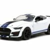 ModelToyCars 2020 Ford Mustang Shelby GT500, White - Jada Toys 53003-W162GT - 1/24 Scale Diecast Model Toy Car -Cars Sales 32663 jada white 2020 ford mustang shelby gt500 diecast toy car 1 60547.1616518123.386.513