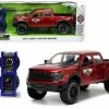 2011 Ford F-150 SVT Raptor W/Extra Wheels, Candy Red - Jada Toys 33854 - 1/24 Scale Diecast Car -Cars Sales 33854 jada red 2011 ford f 150 svt raptor pickup truck with extra wheels diecast toy car 1 20750.1658525252.386.513