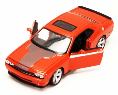 Dodge Challenger SRT, Orange - Maisto 34280 - 1/24 Scale Diecast Car (Brand New, But NOT IN BOX) 3 Dodge Challenger SRT, Orange - Maisto 34280 - 1/24 Scale Diecast Car (Brand New, But NOT IN BOX)