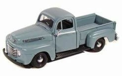 1948 Ford F-1 Pickup Truck, Blue - Maisto 34935 - 1/24 Scale Diecast Car (New, But NO BOX))