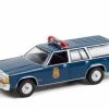 Indianapolis Metropolitan Police Department 1984 Ford LTD Crown Victoria Wagon, Dark Blue - Greenlight 36040F/48 - 1/64 Scale Diecast Model Toy Car -Cars Sales 36040F 48 GL Estate Wagons Series 7 164 1 36598.1650414714.386.513