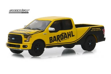 ModelToyCars Bardahl 2017 Ford F-150, Yellow With Black - Greenlight 41080/48 - 1/64 Scale Diecast Model Toy Car 3 ModelToyCars Bardahl 2017 Ford F-150, Yellow With Black - Greenlight 41080/48 - 1/64 Scale Diecast Model Toy Car