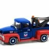 Greenlight Standard Oil 1954 Ford F-100 Towwith Drop-in Tow Hook 41130A/48 1/64 Scale Diecast Model Toy Car -Cars Sales 41130A 48 GL Running on Empty Series 13 164 1 52624.1637363473.386.513