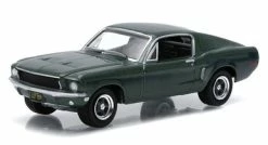 1968 Ford Mustang GT Fastback, Highland Green - Greenlight 44723/48 - 1/64 Scale Diecast Car