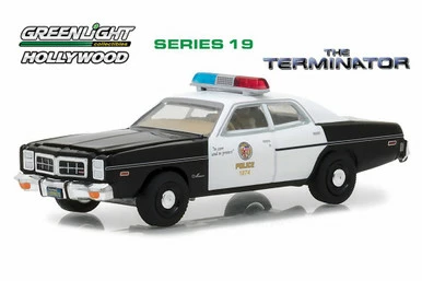 1977 Dodge Monaco Metropolitan Police, The Terminator - Greenlight 44790C - 1/64 Scale Diecast Car 3 1977 Dodge Monaco Metropolitan Police, The Terminator - Greenlight 44790C - 1/64 Scale Diecast Car