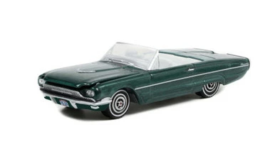 1966 Ford Thunderbird Convertible, Thelma & Louise - Greenlight- 44940E/48 - 1/64 Scale Diecast Car 3 1966 Ford Thunderbird Convertible, Thelma & Louise - Greenlight- 44940E/48 - 1/64 Scale Diecast Car