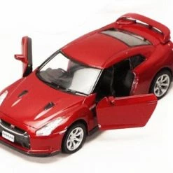 Nissan GT-R R35, Burgundy - Kinsmart 5340D - 1/36 Scale Diecast Car (Brand New, But NOT IN BOX)