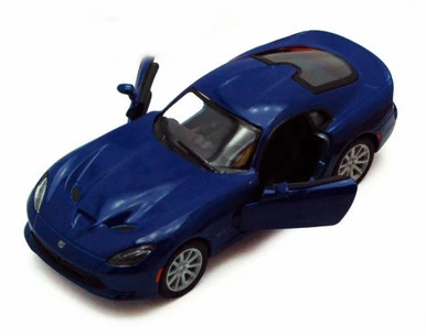 2013 Dodge SRT Viper GTS, Blue - Kinsmart 5363D - 1/36 Scale Diecast Car (New, But NO BOX)) 3 2013 Dodge SRT Viper GTS, Blue - Kinsmart 5363D - 1/36 Scale Diecast Car (New, But NO BOX))