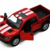 Kinsmart 2013 Ford F-150 SVT Raptor SuperCrew Pickup Truck, Red - 5365DF - 1/46 Scale Diecast Model Toy Car -Cars Sales 5365df kit red ford f 150 svt raptor supercrew pickup truck diecast model toy car az 97103.1661868855.386.513