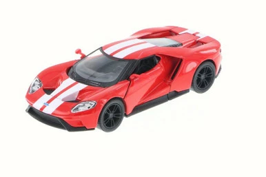 2017 Ford GT, Red - Kinsmart 5391DF - 1/38 Scale Diecast Model Toy Car (Brand New, But NOT IN BOX) 3 2017 Ford GT, Red - Kinsmart 5391DF - 1/38 Scale Diecast Model Toy Car (Brand New, But NOT IN BOX)