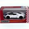 2017 Ford GT, White W/ Stripes - Kinsmart 5391FW - 1/38 Scale Diecast Model Toy Car -Cars Sales 5391FWW KIT WHITE 2017 Ford GT 138 Box AZ 17508.1610380137.386.513