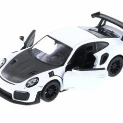 Porsche 911 GT2 RS Hard Top, White - Kinsmart 5408D - 1/36 Scale Diecast Model Toy Car