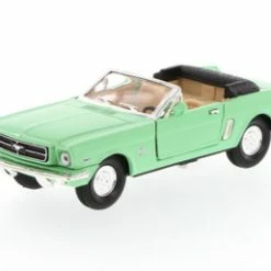 Showcasts 1965 Ford Mustang Convertible, Teal - Superior 5719 - 1/34 Scale Diecast Model Car