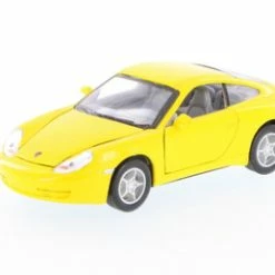 Showcasts Porsche 911 Carrera Hard Top, Yellow - Superior 5747D - 1/30 Diecast Model Car (New, But NO BOX)