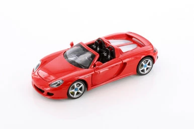 Porsche Carrera GT, Red - Showcasts 68242D - 1/24 Scale Diecast Model Toy Car 3 Porsche Carrera GT, Red - Showcasts 68242D - 1/24 Scale Diecast Model Toy Car