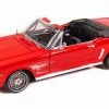Motor Max 1964.5 Ford Mustang Convertible, Red - Motormax 73145 - 1/18 Scale Diecast Model Car -Cars Sales 73145 mmt red 1964 1 2 ford mustang convertible diecast model toy car az 29594.1635462202.386.513