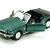 Motor Max 1964 Ford Mustang Convertible, Teal - Showcasts 73212 - 1/24 Scale Diecast Model Toy Car -Cars Sales 73212 mmt green 1964 1 2 ford mustang convertible diecast model toy car az 09646.1605988349.386.513