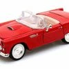 Motor Max 1956 Ford Thunderbird Convertible, Red - Showcasts 73215 - 1/24 Scale Diecast Model Car (Brand New, But NOT IN BOX) -Cars Sales 73215 MMT RED SC 1956 Ford Thunderbird Convertible Diecast Model Toy car AZ 41016.1610381608.386.513