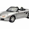 Porsche Boxster Convertible, Silver - Showcasts 73226WSV - 1/24 Scale Diecast Model Toy Car