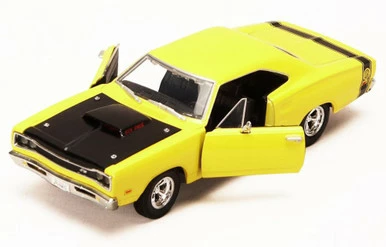 Motor Max 1969 Dodge Coronet Super BeeWith Hood - Premium American 73315 - 1/24 Scale Diecast Model Car 3 Motor Max 1969 Dodge Coronet Super BeeWith Hood - Premium American 73315 - 1/24 Scale Diecast Model Car