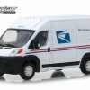 Greenlight 2018 Dodge Ram ProMaster 2500 Cargo Van High Roof(USPS - 86154 - 1/43 Scale Diecast Model Toy Car