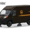Greenlight 2018 Dodge Ram ProMaster 2500 Cargo Van(UPS) Worldwide Svc-86156 - 1/43 Scale Diecast Model Toy Car -Cars Sales 86156 GL Ram ProMaster 2500 Cargo High Roof 143 1 AZ 79717.1610382177.386.513