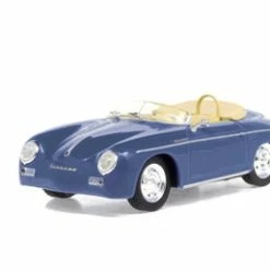 1958 Porsche 356 Speedster Super, Aquamarine Blue - Greenlight 86598 - 1/43 Scale Diecast Car