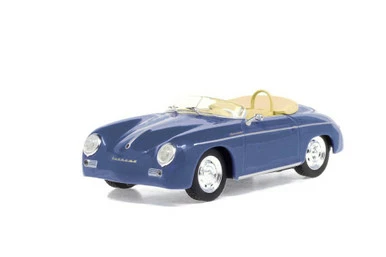 1958 Porsche 356 Speedster Super, Aquamarine Blue - Greenlight 86598 - 1/43 Scale Diecast Car 3 1958 Porsche 356 Speedster Super, Aquamarine Blue - Greenlight 86598 - 1/43 Scale Diecast Car