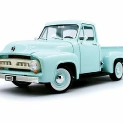 1953 Ford F-100 Pick Up Truck, Light Green - Lucky Road Signature 92148LGN - 1/18 Scale Diecast Car