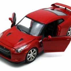 Nissan GT-R, Red - Jada Toys Bigtime Kustoms 92196 - 1/24 Diecast Car (Brand New, But NOT IN BOX)