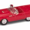 Lucky Road Signature 1955 Ford Thunderbird Convertible, Red - Road Signature 94228 - 1/43 Scale Diecast Model Toy Car -Cars Sales 94228r 1 az 68089.1654297655.386.513