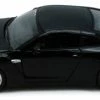 2009 Nissan GT-R, Black - Jada Toys 96811 - 1/24 Scale Diecast Model Toy Car -Cars Sales 96811 JADA BLACK 2009 Nissan GT R hard Top Diecast Model Toy car AZ 52979.1610381609.386.513