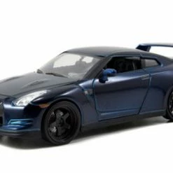 Brian's 2009 Nissan GT-R, Blue - Jada Toys Fast & Furious 97036 - 1/24 Scale Diecast Model Toy Car
