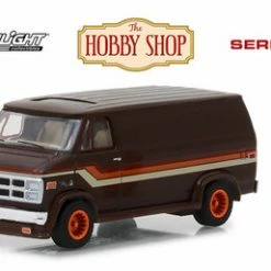 1978 GMC Vandura, Brown - Greenlight 97040D/48 - 1/64 Scale Diecast Model Toy Car