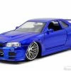 Jada Toys Fast & Furious Brian's Nissan Skyline GT-R, Candy- Toys 97173 - 1/24 Scale Diecast Model Toy Car -Cars Sales 97173 JADA Brians Nissan Skyline GT R 124 1 az 29097.1595028430.386.513